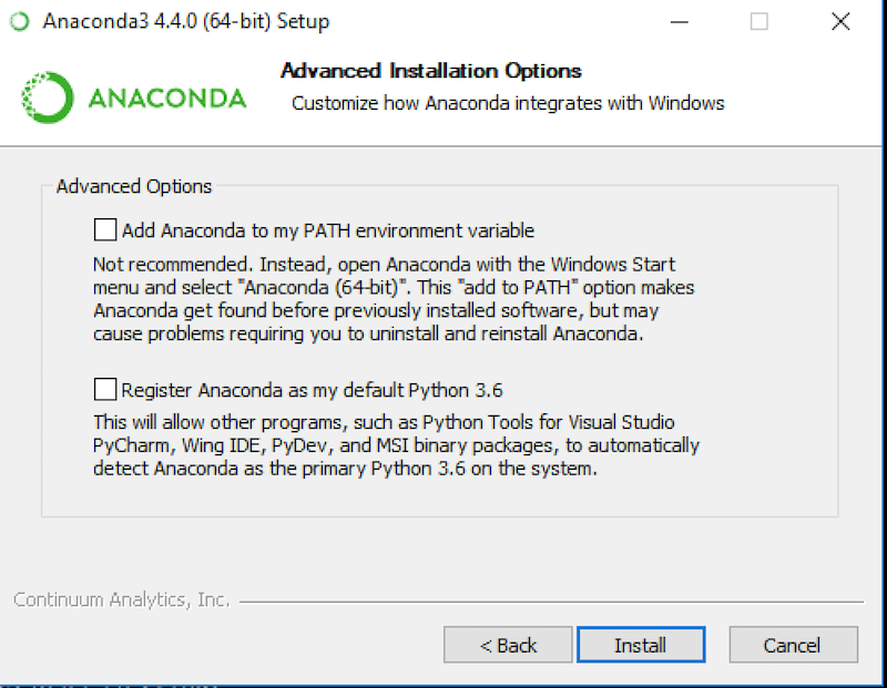 install anaconda for mac continuum analytics